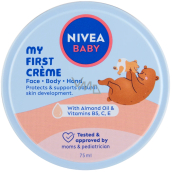 Nivea Baby My first créme krem na twarz, ciało i pupę 75 ml