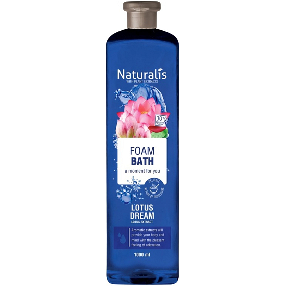 Naturalis pianka do kąpieli - Lotus Dream 1000 ml