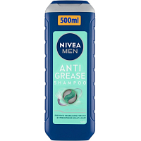 Nivea Men Anti Grease szampon do tłustych włosów 500ml