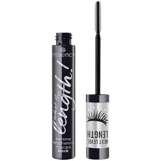 Essence tusz do rzęs What the Length! ekstremalne wydłużenie 01 czarny 10 ml