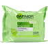Garnier Skin Naturals Essentials odličovací ubrousky pro normální a smíšenou pleť 25 kusů