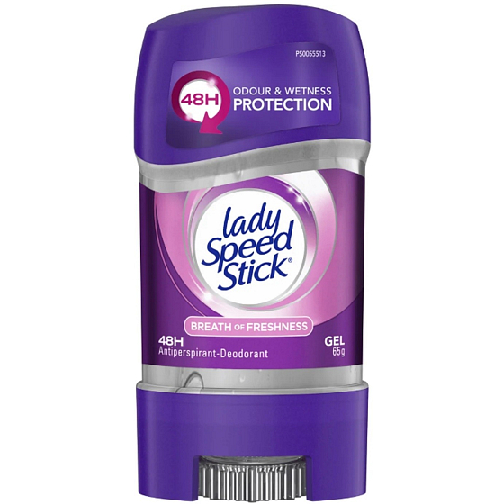 Lady Speed Stick Breath of Freshness antyperspirant dezodorant żelowy dla kobiet 65 g