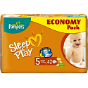 Pampers Sleep & Play 5 Junior Jumbo 11 - 25 kg plenkové kalhotky 58 kusů