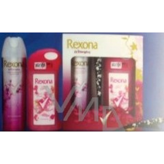 Rexona Sexy 2x antiperspirant sprej 150 ml + sprchový gel 250 ml + Kabelka, kosmetická sada