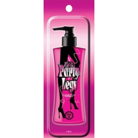 Power Tan Hot Party Legs tělové mléko pro opalování v soláriu s leskem 20 ml