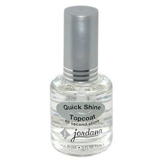 Jordana Vrchní lak, zvýrazňovač lesku nehtů Quick Shine Topcoat 413 15 ml