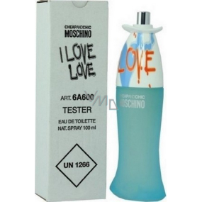 Moschino I Love Love toaletní voda pro ženy 100 ml Tester
