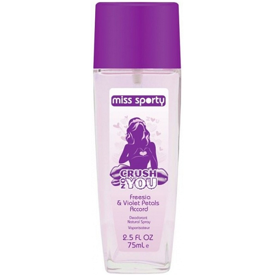 Miss Sporty Love 2 Love Crush On You parfémovaný deodorant sklo pro ženy 75 ml