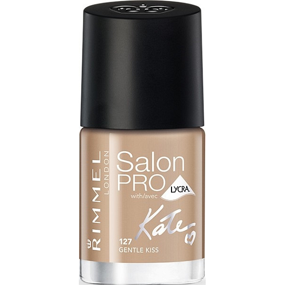 Rimmel London Salon Pro Lycra by Kate Nude Collection lak na nehty 127 Gentle Kiss 12 ml