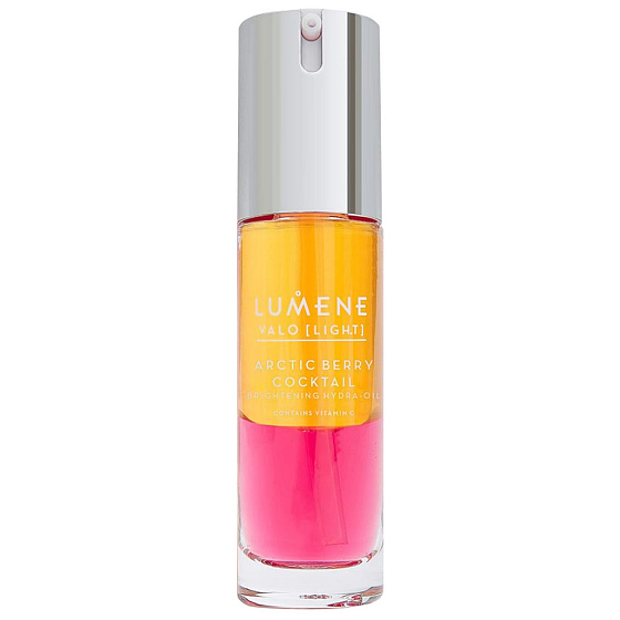 Lumene Arctic Berry Cocktail Brightening Vitamin C Hydra-Oil koktejl z arktických bobulí – rozjasňující hydratační olej 30 ml