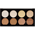 Makeup Revolution Iconic Lights & Contour Pro konturovací paletka 13 g