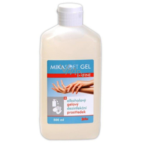 Mika Mikasoft Dezinfekční prostředek, čistič rukou alkoholový gel 500 ml