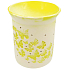 Aromalampa porcelanowa z żółtymi motylkami 11 cm
