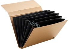 Jalema Multo Kraft teczki do segregacji, A4, karton 850 g, 7 przegródek, 324 x 235 x 30 mm