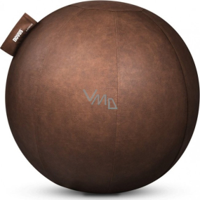 Novus Pila balanční sedací míč, umělá kůže, hnědý 70 cm