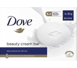 Dove Beauty Cream Bar kremowy mydło toaletowe 4 x 90 g