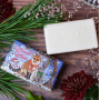 English Soap Zvířata - Svařené víno vánoční přírodní parfémované toaletní mýdlo s bambuckým máslem 190 g
