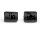 Onyx Koziorożec znak zodiaku, zawieszka do bransoletki kamień naturalny, wielkość 10 mm 1 sztuka, kamień o właściwościach leczniczych