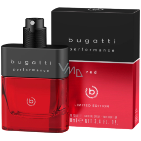 Bugatti Performance Red woda toaletowa dla mężczyzn 100 ml