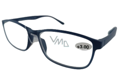 Okulary do czytania Berkeley dioptriowe +3 plastikowe niebieskie 1 szt. MC2269