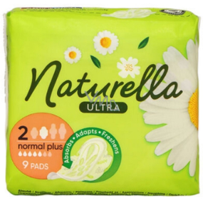 Naturella Ultra Normal Plus z rumiankiem podpaski higieniczne 9 sztuk