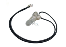 Labradorit Penis amulet pro plodnost, přívěsek přírodní kámen ručně broušený 3 cm, kámen splněných snů