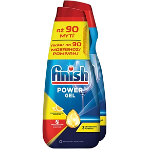 Finish Power Lemon gel do myčky 2 x 900 ml