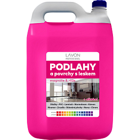 LAVON środek czyszczący do podłóg i powierzchni z połyskiem, magnolia i róża, 5 l