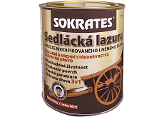 Sokrates Lazura rzemieślnicza do drewna, czysta, 0,7 kg