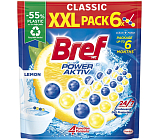 Bref WC kulki Power Aktiv Cytryna, 6x 50 g
