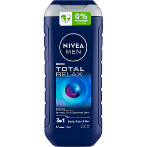 Nivea Men Total Relax 3 w 1 żel pod prysznic 250ml Nivea Men Total Relax 3 w 1 żel pod prysznic 250ml