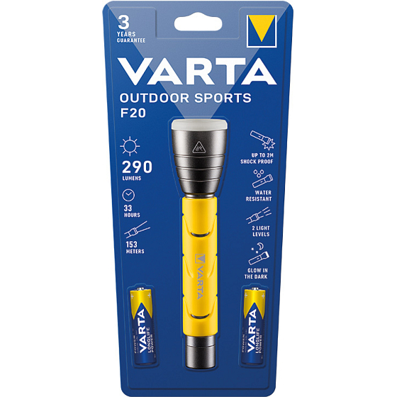 Varta latarka F20 outdoor sportowa ręczna, 1 sztuka