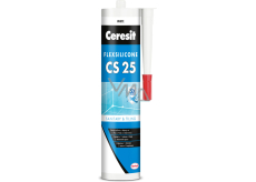 Ceresit CS25 silikon sanitarny, carrara, 280 ml