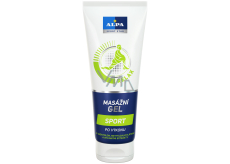 Alpa Sport Star Relax Sport po wysiłku żel do masażu z mentolem, metylosalicylanem i ekstraktami roślinnymi 210 ml