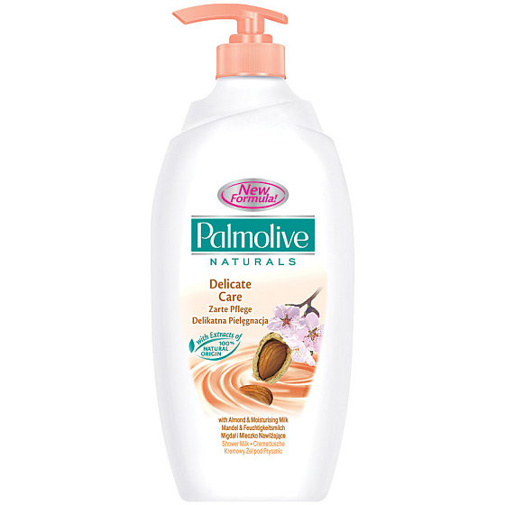 Palmolive Naturals Delicate Care Almond Milk vyživující sprchový gel 750 ml