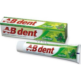 Ab Dent Herbal zubní pasta zabraňuje zánětům, pro zdravé dásně 100 g