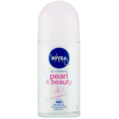 Nivea Pearl & Beauty kuličkový antiperspirant deodorant roll-on pro ženy 50 ml