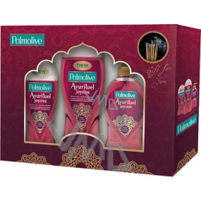 Palmolive Ayurituel Joyous sprchový gel 250 ml + pěna 500 ml + mýdlo 250 ml, kosmetická sada
