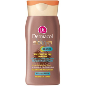Dermacol Solar Bronze hydratační tělové mléko pro prodloužení opálení 200 ml