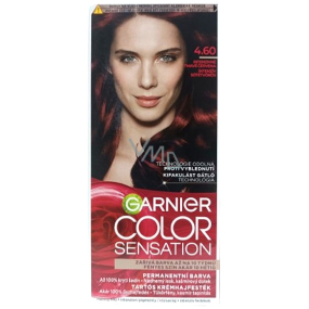 Garnier Color Sensation farba do włosów 4.60 Intensywna ciemna czerwień