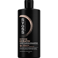 Syoss Keratin szampon dla delikatnych i łamliwych włosów, 440 ml