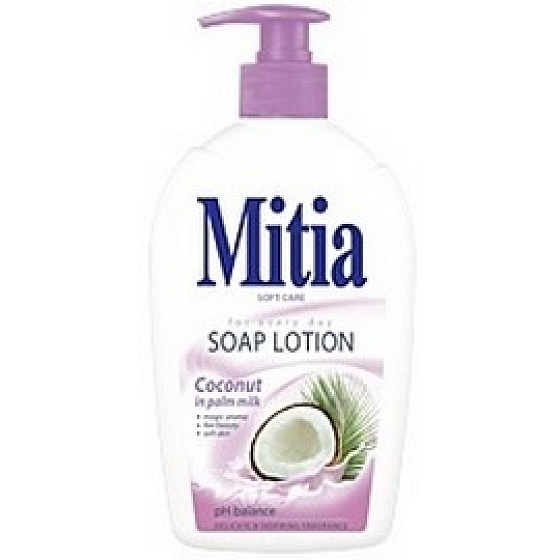 Mitia Coconut In Palm milk krémové tekuté mýdlo dávkovač 500 ml