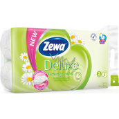 Zewa Deluxe Kamila Komfort 3-warstwowy papier toaletowy, 8 rolek, 19,3 m rolka