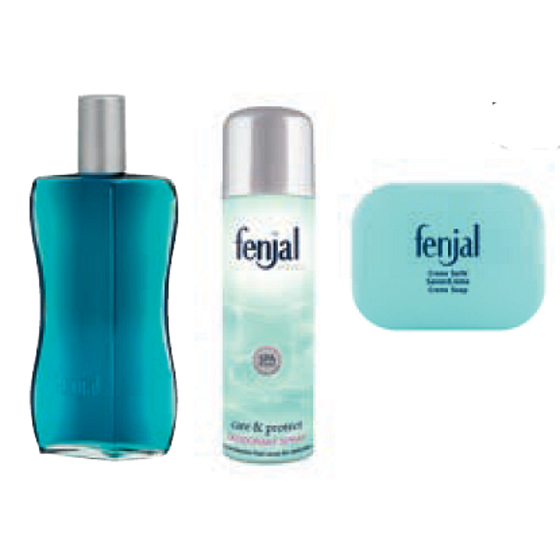 Fenjal Classic pěna do koupele 200 ml + deodorant sprej 150 ml + toaletní mýdlo 100 g, kosmetická sada