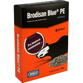Brodisan Blue PE granule do zwalczania gryzoni, 150 g