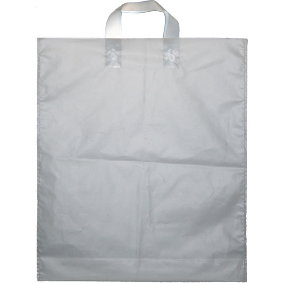 Press Torba foliowa 45 x 38 cm biała z uchwytem 1 sztuka