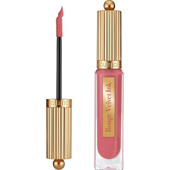 Bourjois Rouge Velvet Ink matowa płynna szminka 03 Rose Me Tender 3,5 ml