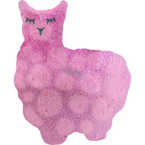 Bomb Cosmetics Llama Mama Ding Dong Šumivý balistik do koupele 160 g