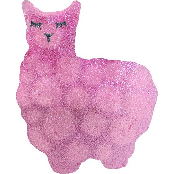 Bomb Cosmetics Llama Mama Ding Dong Šumivý balistik do koupele 160 g