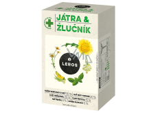 Leros Jātra i żołądź ziołowy napar wspierający prawidłowe funkcje wątroby i żołądka 20 x 1,5 g